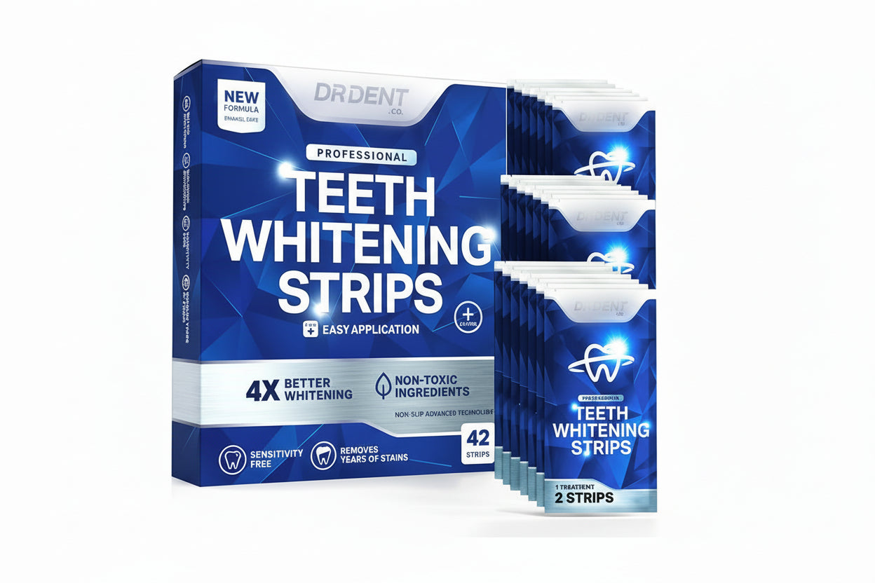 Dental Whitening Strips Enamel Care