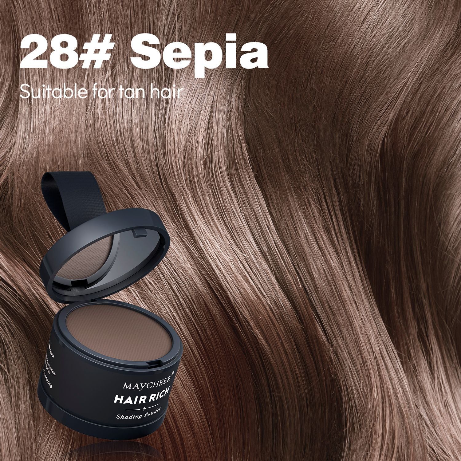 Hairline Powder for bald spot concealing