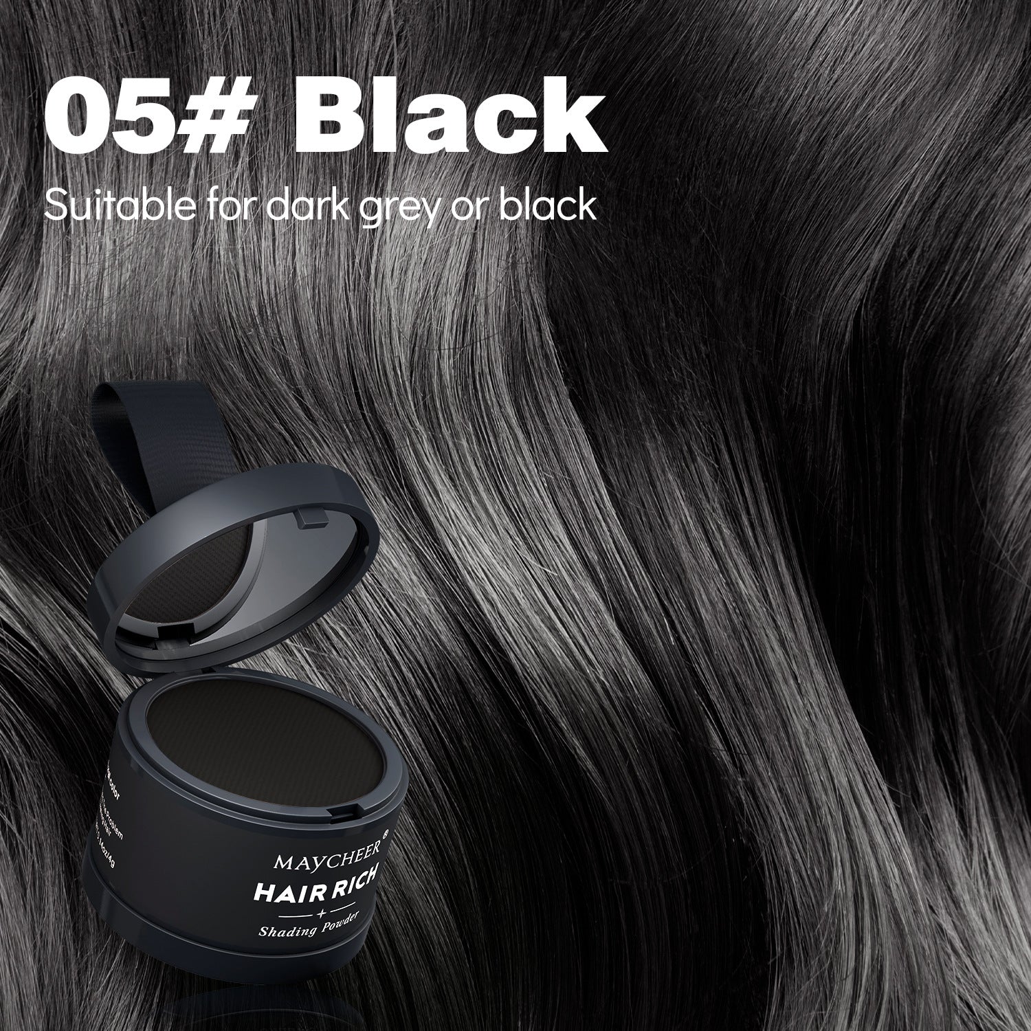 Hairline Powder for bald spot concealing