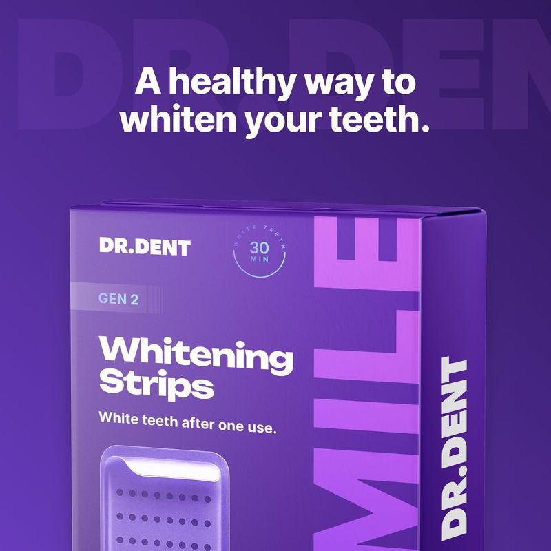 Dental Whitening Strips Enamel Care