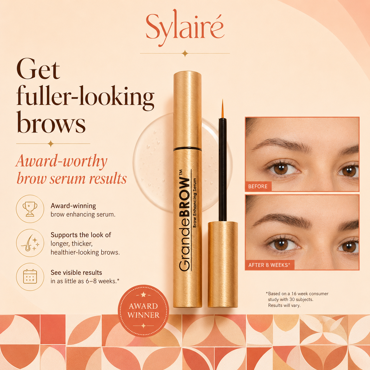 Sylairé Lash Renewal Serum — 6-Month Supply