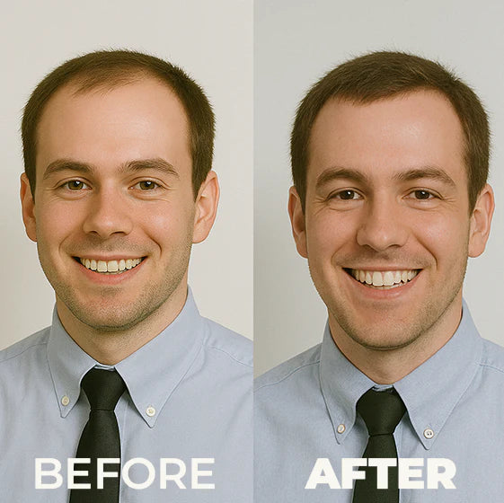 Hairline Powder for bald spot concealing