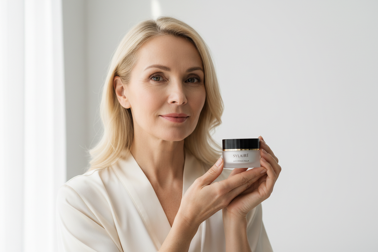 Confident woman with Sylairé balm