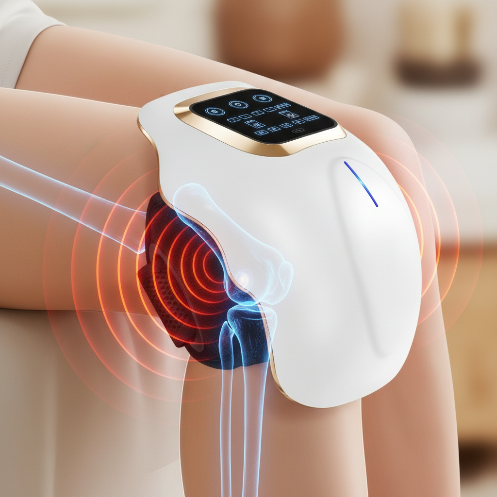 Sylairé Smart Knee Massager — Infrared Heat & Compression for Pain Relief