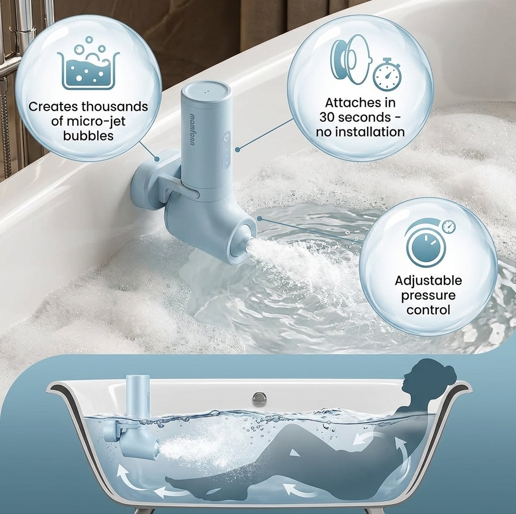 Sylairé Spa Bubble Bath Machine — Turn Your Tub Into a Jacuzzi