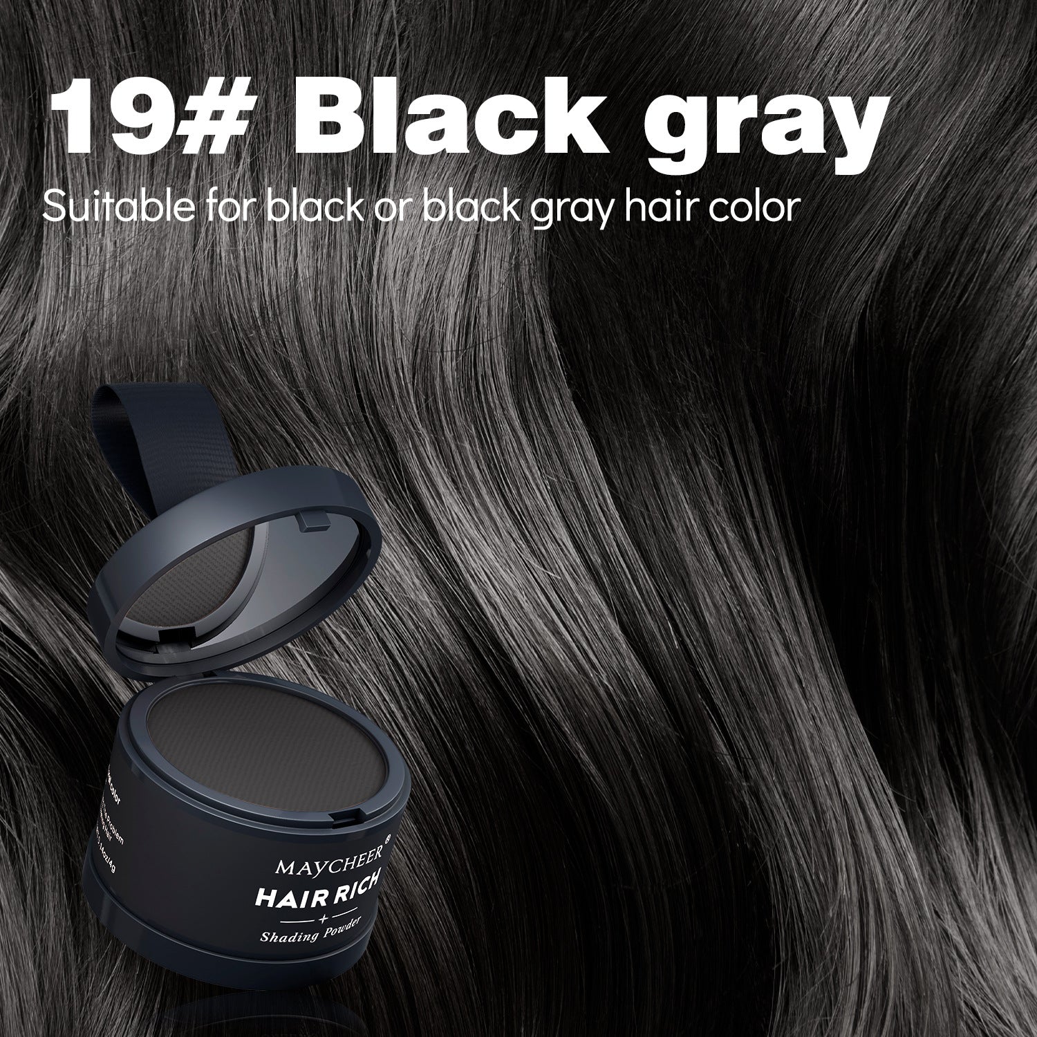 Hairline Powder for bald spot concealing