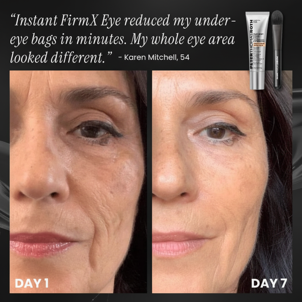 Premium testimonial with original photos on dark background