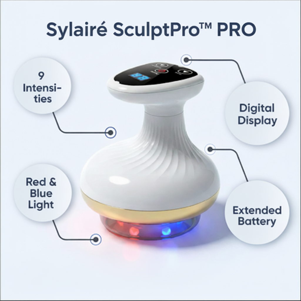 Sylairé SculptPro™ Electric Scraping, Cupping & Heat Therapy Device